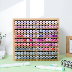 Ohuhu Bamboo Marker Organizer