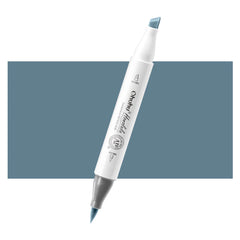 Ohuhu Honolulu MG100 / B412 Individual Marker, Brush & Chisel