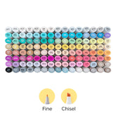 Ohuhu Oahu 120 Colors Dual Tips Alcohol Art Markers, Fine & Chisel