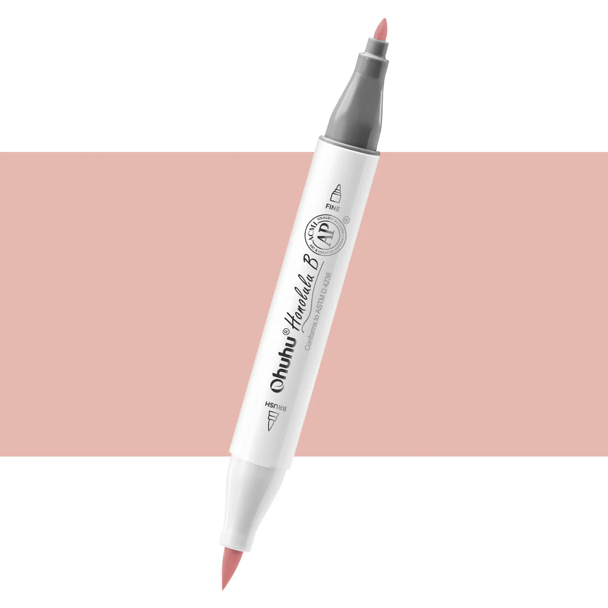 Ohuhu Honolulu B E75 (Replace R26) Individual Marker, Brush & Fine