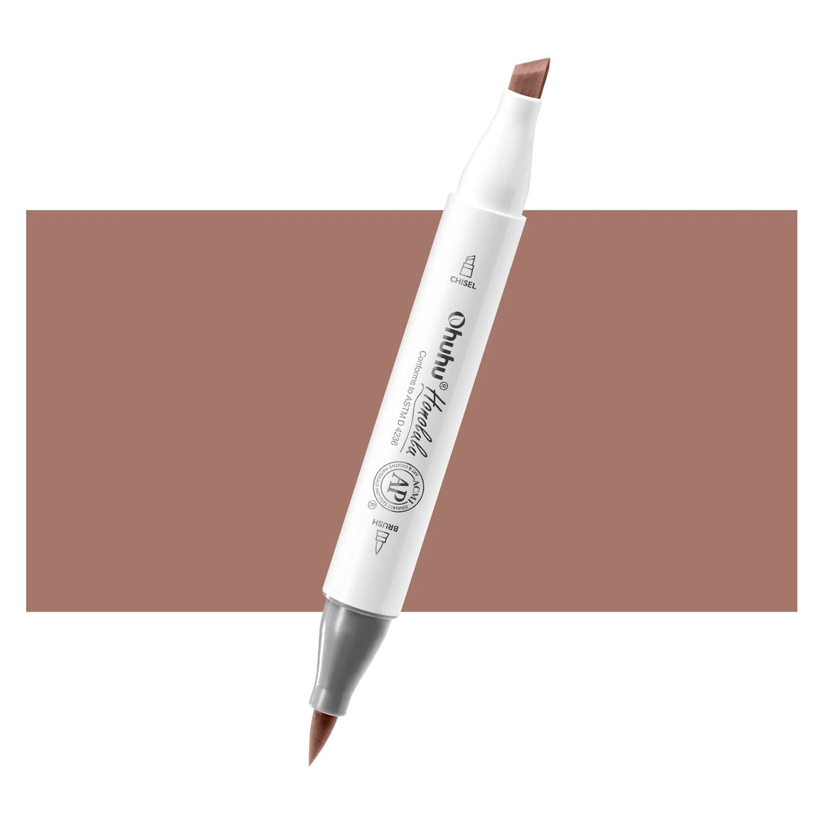 Ohuhu Honolulu YR10 / E612 Individual Marker, Brush & Chisel