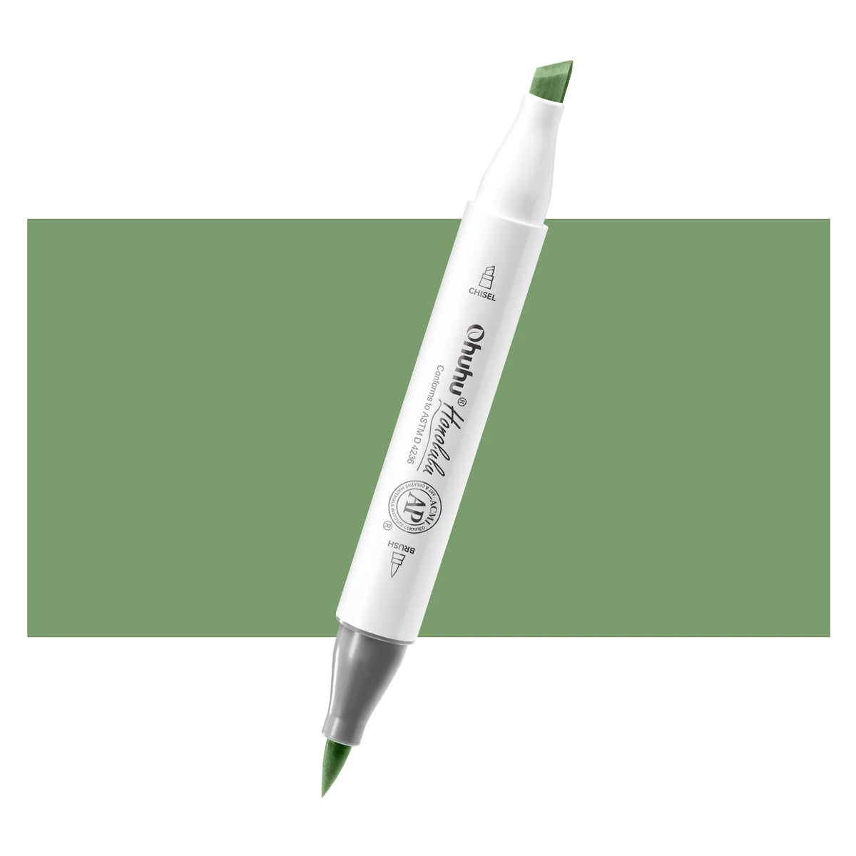 Ohuhu Honolulu G470 / YG413 Individual Marker, Brush & Chisel