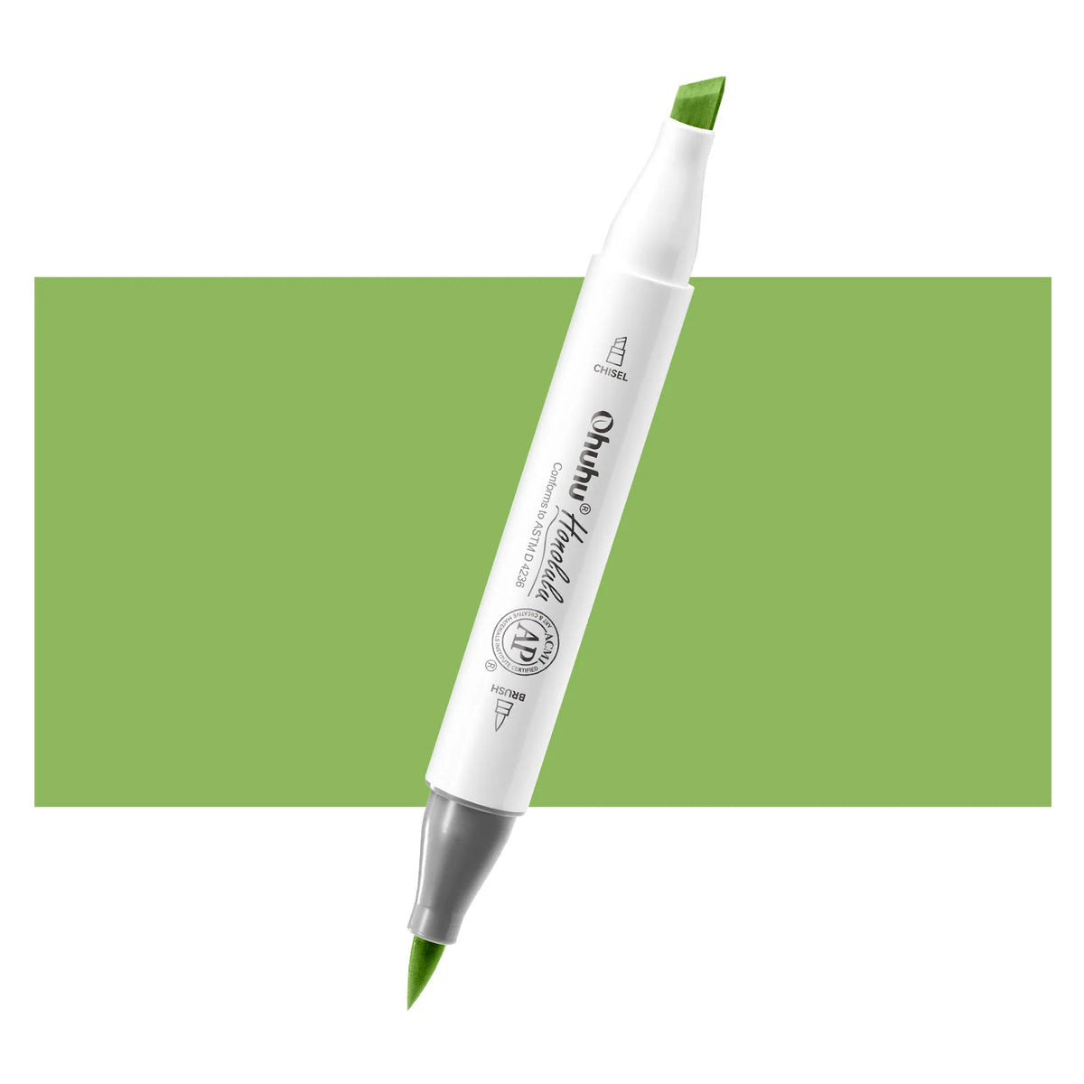 Ohuhu Honolulu G190 / YG611 Individual Marker, Brush & Chisel