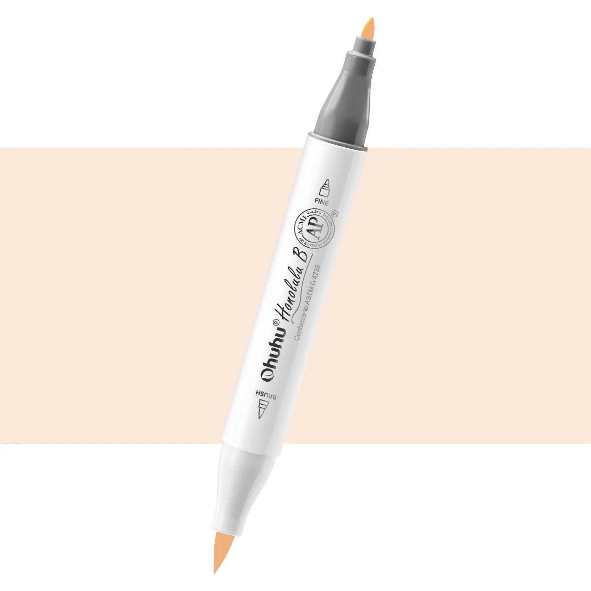 Ohuhu Honolulu B YR04 (Replace R18) Individual Marker, Brush & Fine